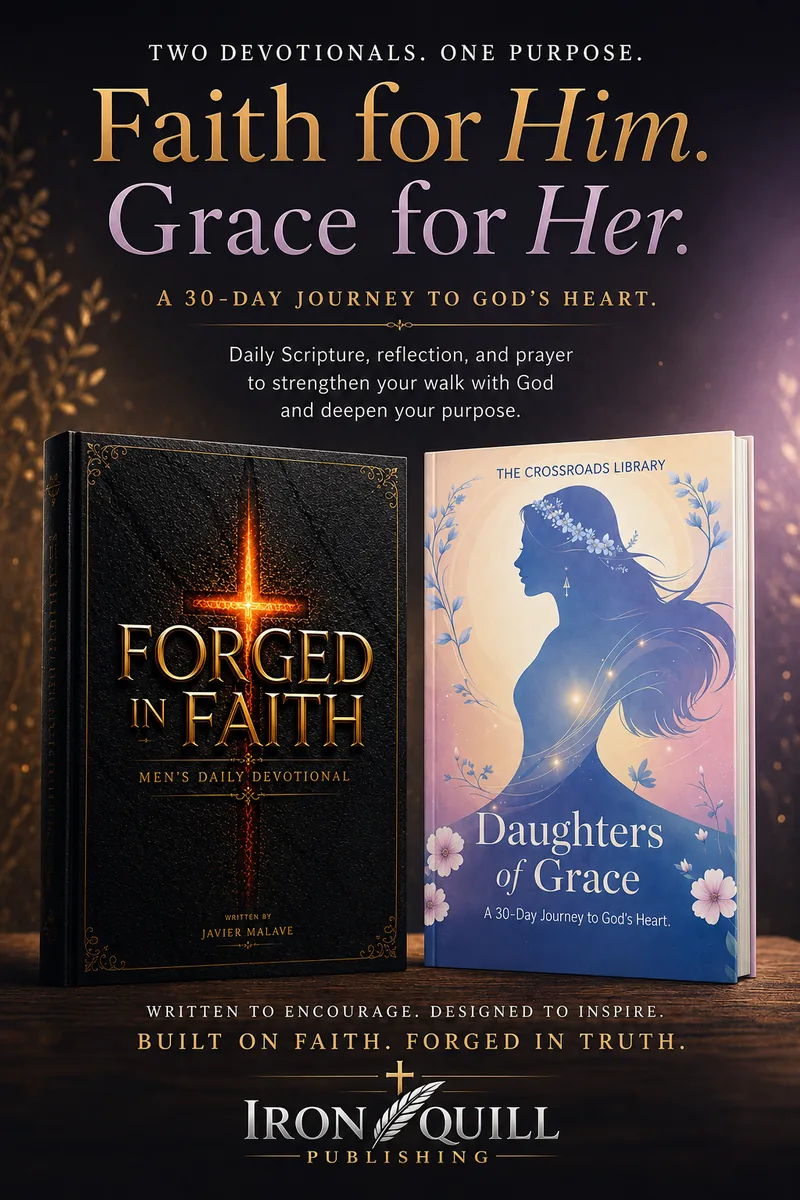 Faith for Him and Grace for Her devotional bundle cover