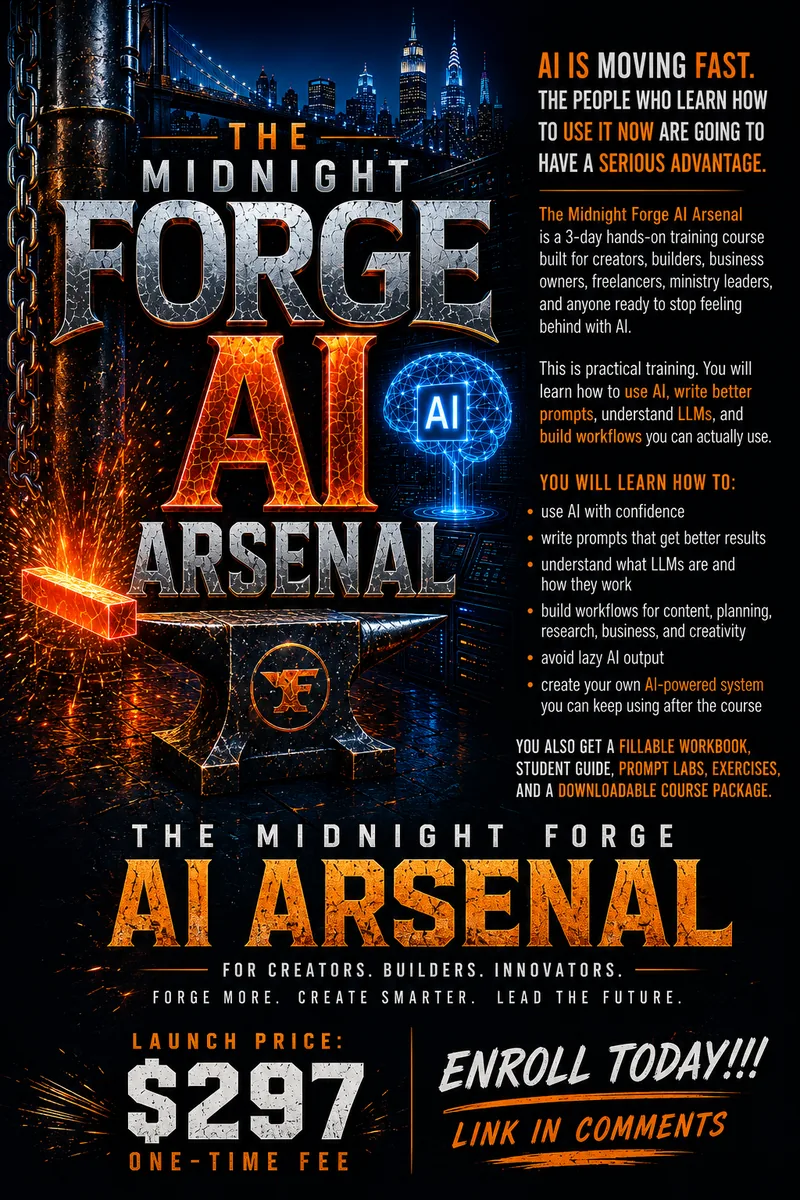 The Midnight Forge AI Arsenal cover
