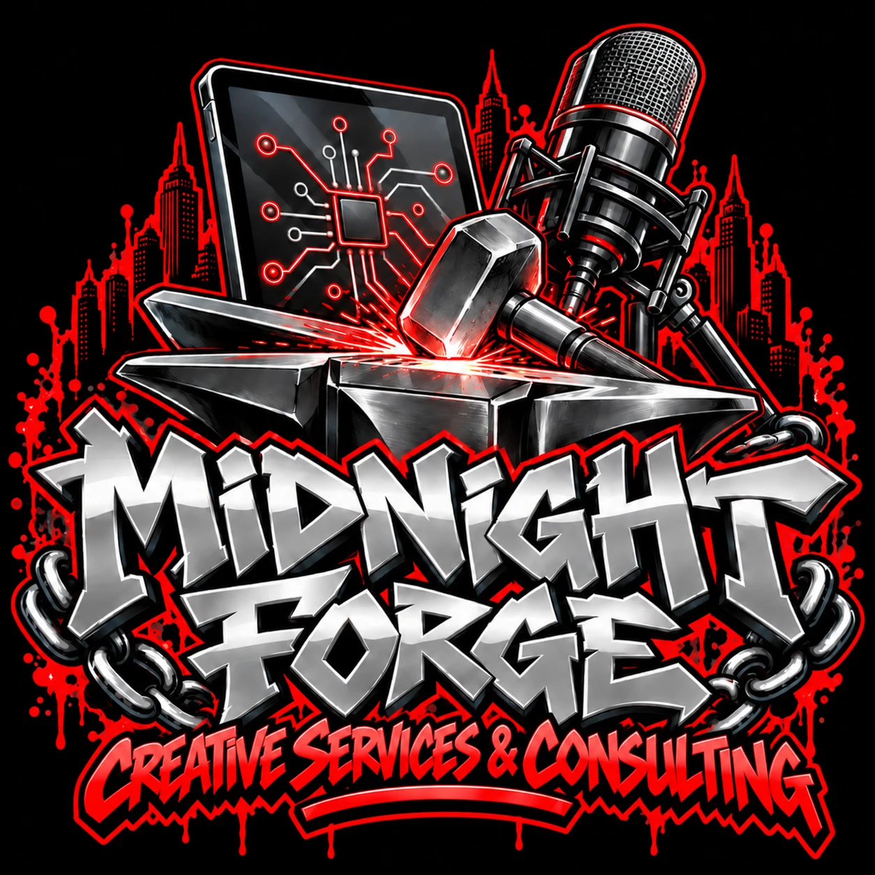 Midnight Forge Creative Solutions logo